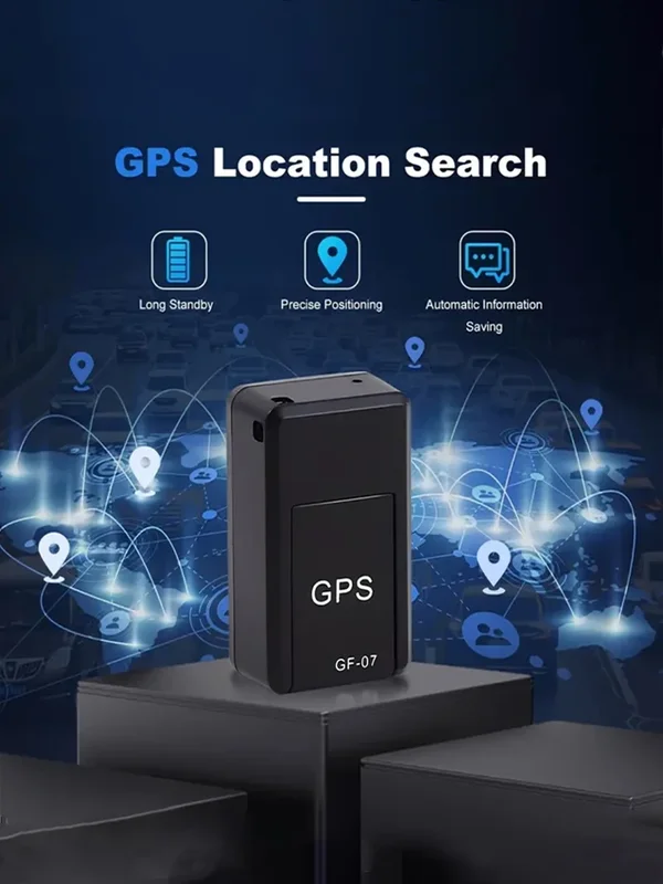AliExpress - GF07 Magnetischer Mini-GPS-Tracker, Echtzeit-Fahrzeug-Locator, Auto-Haustier-Tracking-Gerät, kompakter tragbarer GPS-Locator, Position, 