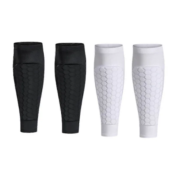 Leggvarmere Leggbeskyttere Støtsikker Honeycomb Nylon Støttesokk Leggbeskytter