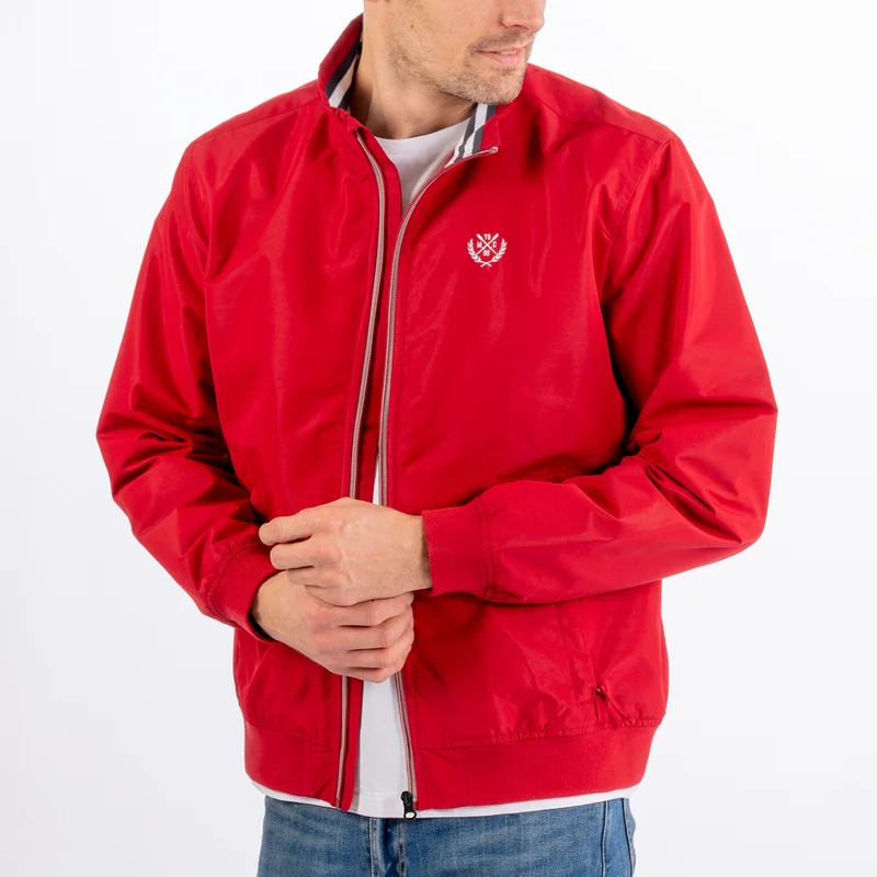 Seglarjacka Marine Classics Bay Wind Jacket Red, herr, Medium