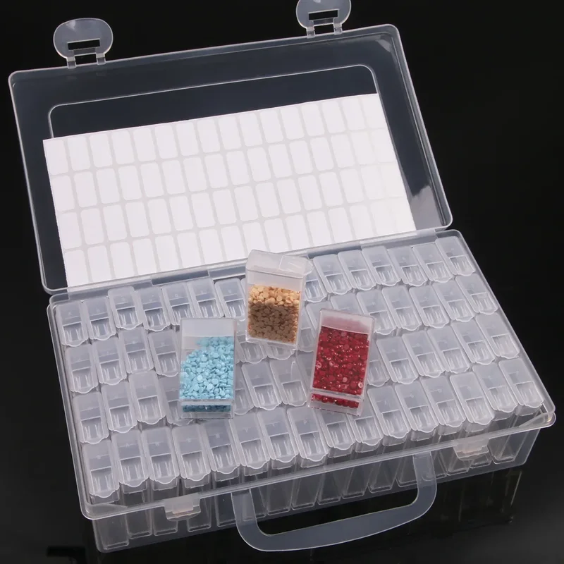 AliExpress - 5D DIY Diamant Malerei Werkzeuge Zubehör Lagerung Box Container Diamant Stickerei Zubehör Bohrer Box Mosaik Container Fall
