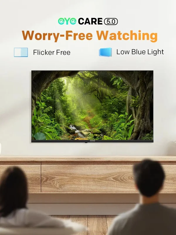 AliExpress - Coocaa Smart TV 32 pouces, 80 cm, TV QLED HD compatible avec Google TV, HDR10, Audio Dolby, Bluetooth 5.1, EyeCare, Google Cast, Triple 