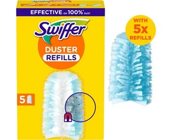 Swiffer-Duster Refills 5 pcs-Refiller til Swiffer Duster støvtørker, 5-pack-Home & Household Consumables-Rengjøringsmidler