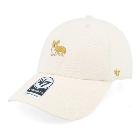 47 Brand - Icon Base Runner Icon 47 Clean Up Natural Dad Cap Unconstructed Beige Cap - @ Hatstore