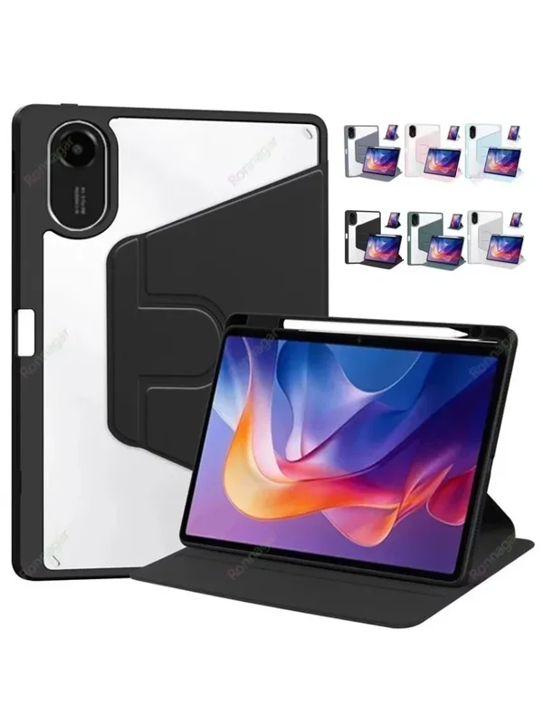 AliExpress - 360 ° Étui rotatif pour Xiaomi Redmi Pad 2 11 pouces, Redmi Pad Pro 12.1'' 2025, Redmi Pad SE 11'' 2023, housse avec support pour stylet