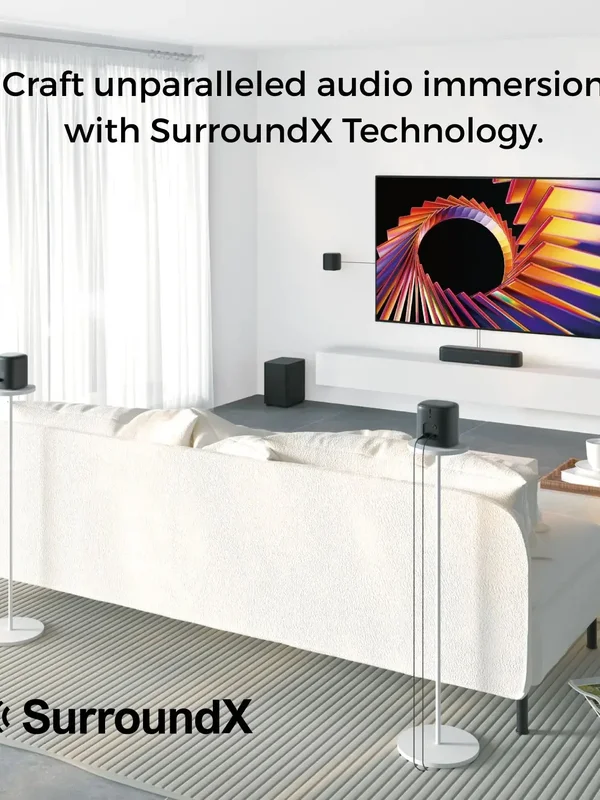 AliExpress - ULTIMEA 7.1-Kanal Soundbar mit Subwoofer, Virtuelles Surround-Sound-System für TV, Soundbar für Smart-TV mit 4 Surround-Lautsprechern