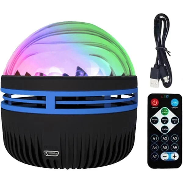 Nordlys lampe, bølgeprojektor, nordlys bølgeprojektor