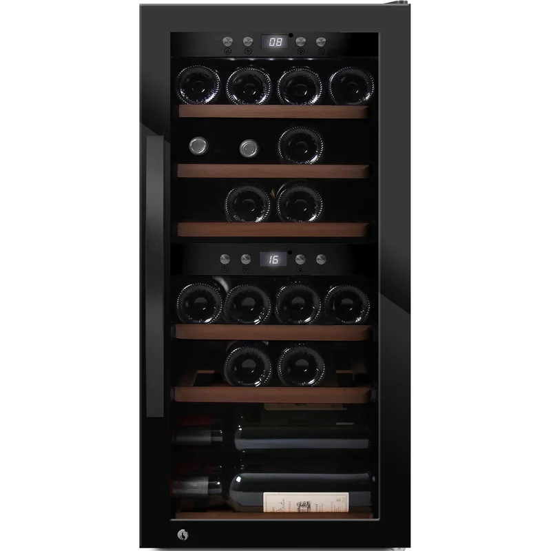 Mquvée WineExpert 24 vinkøleskab, sort | KitchenOne