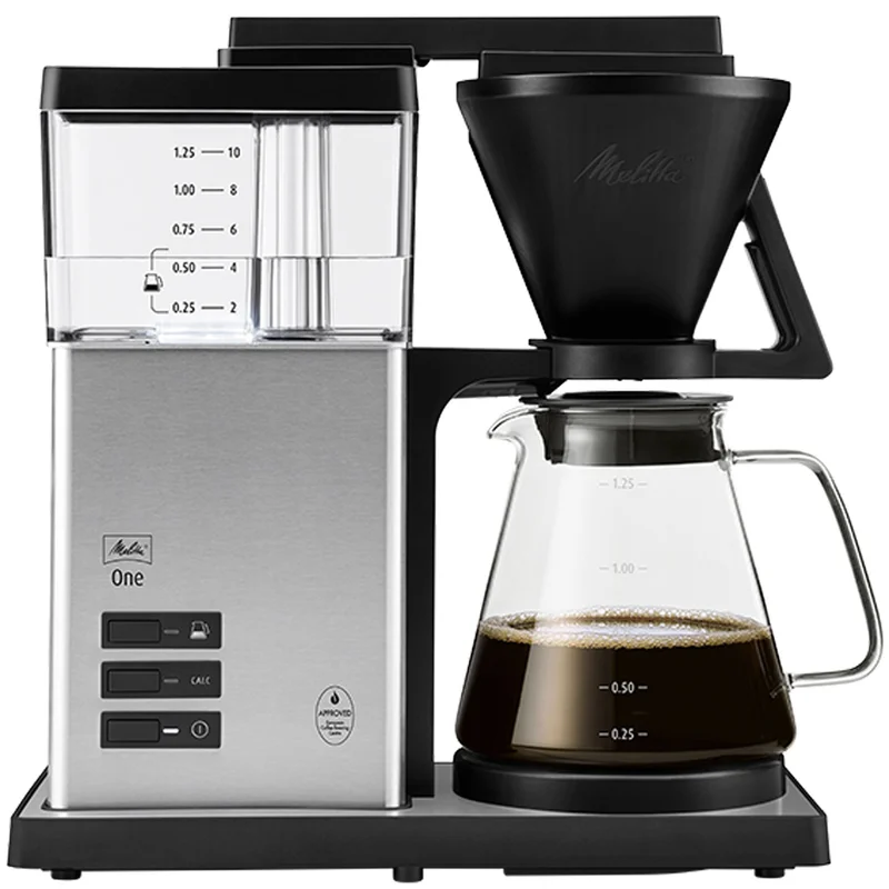 Melitta One SST kaffetrakter - Kjøp kaffemaskin hos Bakeren og Kokken' - 'Rustfritt stål, sort
