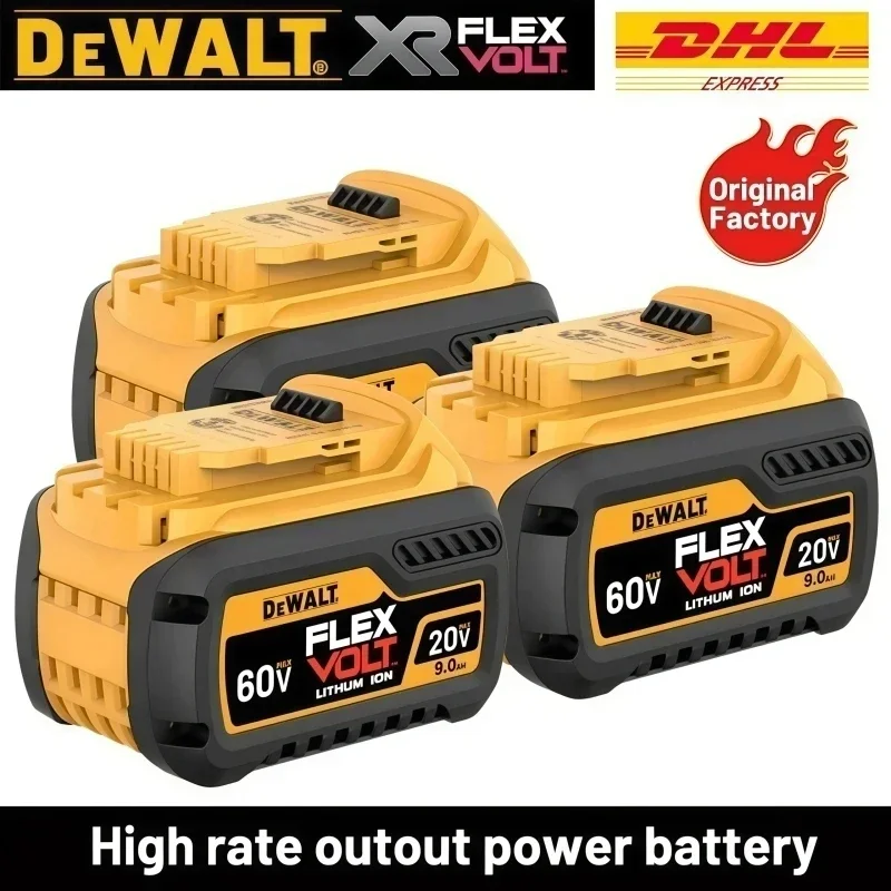 AliExpress - Batterie d'outil Dewalt 20V/60V 9.0Ah d'origine DCB206 DCB205 DCB200 DCF887 DCG405 DCD791 DCF922 DCF850 DCD805