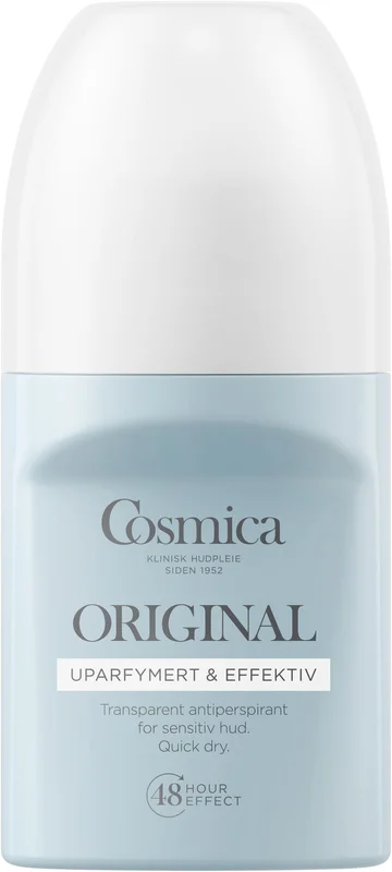 Cosmica Deo Original antiperspirant uten parfyme 50 ml