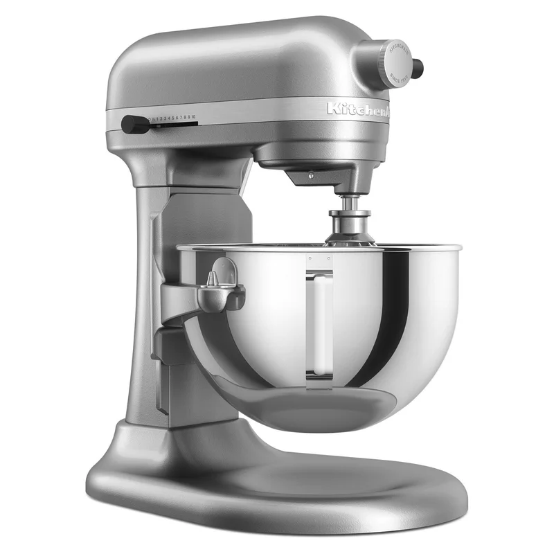 Kitchenaid Yleiskone nostettavalla kulholla 5,2 litraa, hopea