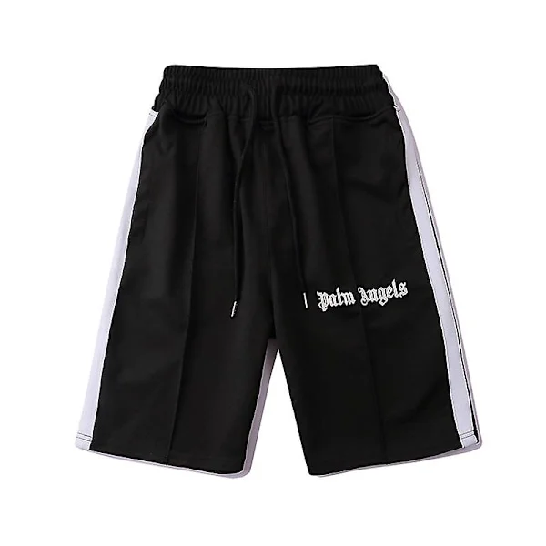 Palm Angels 22ss Letters Logo Pa Unisex -ranta-shortsit, miehet