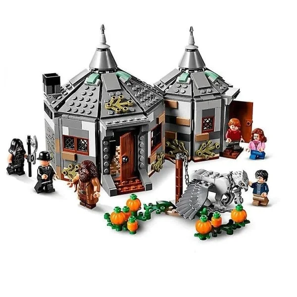 496 Byggklossar Harry Potter Byggklossar Skurk Harry Potter Hagrids Stuga Byggklossar Monterade Byggklossar Barn