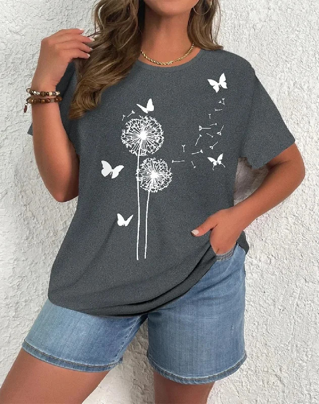 AliExpress - Plus Size Elegantes, lässiges Damen-T-Shirt, modisches, lockeres T-Shirt, Damen-Temperament, langärmeliges T-Shirt, Urlaub, Wochenende