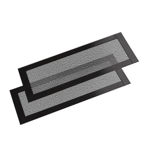 2 st Magnetiska Golvventilationsskydd 4x10 Tum Luftventilationsskydd PVC för Vägg Tak Golv Fångar Upp Skräp