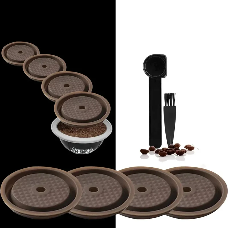 AliExpress - Couvercle de dosette réutilisable Nespresso Vertuo Dosettes Nespresso rechargeables Housse en silicone réutilisable pour Nespresso 