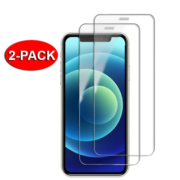 2-Pack - iPhone Xs MAX / 11 Pro MAX Skjermbeskytter i herdet glass