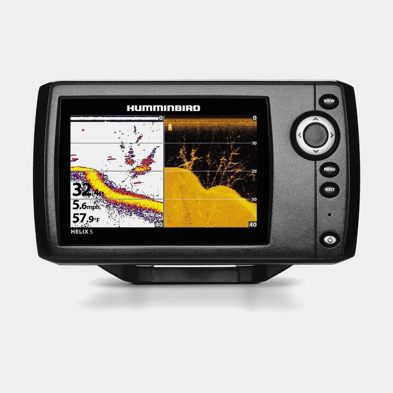Echosonda wędkarska Humminbird HELIX G2, 5" (SI) + przetwornik echosondy (CHIRP | DownScan | SideScan | Live) - Jachtowa