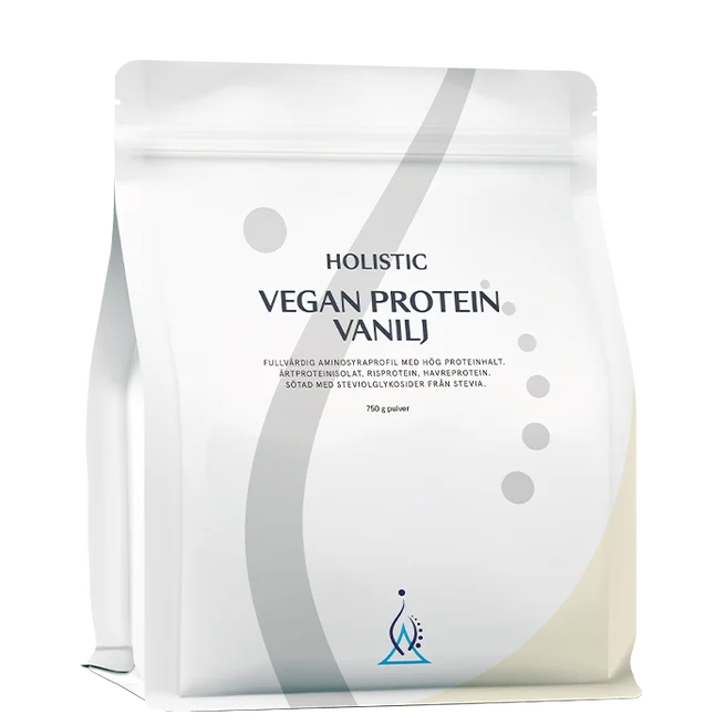 Holistic Veganskt Proteinpulver Vanilj 750 g