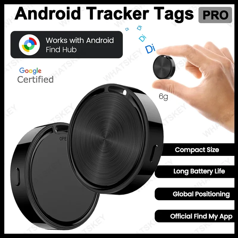 AliExpress - Google Find My Tag GPS-Tracker Android Find My Google AirTag Tragbarer GPS-Tracker für Fahrräder Android GPS für Katzen Anti-Verlust Find