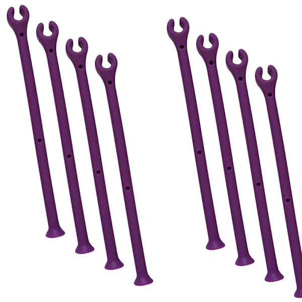 Diskmaskin Vinglashållare Set - Silikon Stamglasskydd