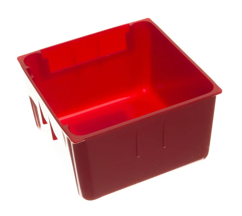 PELA 488478 Oppbevaringskasse 75x75x45 mm, Garasjeinnredning & oppbevaring
