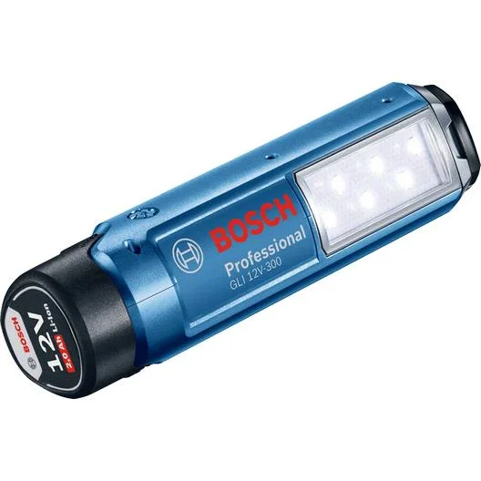 Bosch GLI 12V-300 Arbeidslampe uten batterier og lader, Belysning