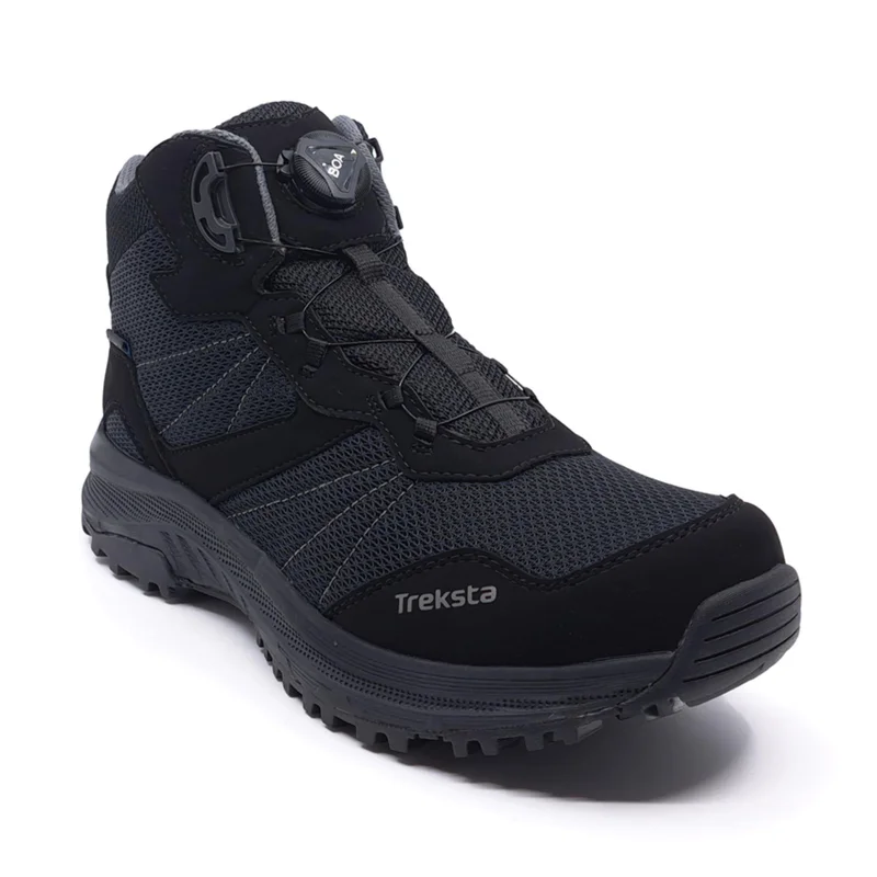Treksta Roam Mid Boa HTX Känga svart, BOA 38, Skor