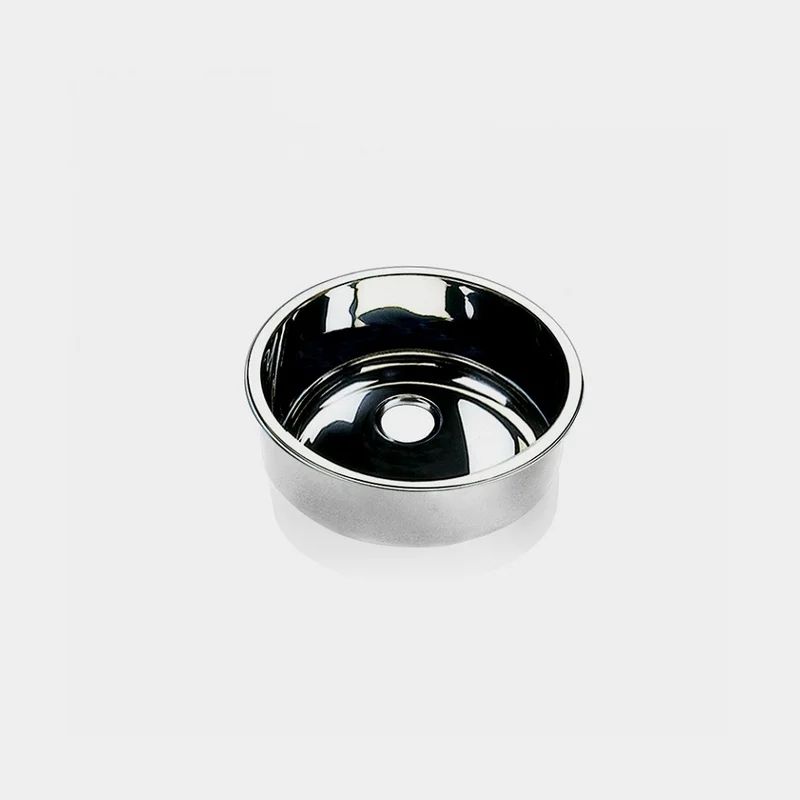 Diskho båt Barka, rund, Ø335 mm, rostfritt stål, silver