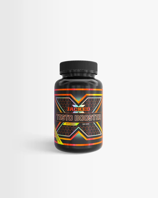 Testobooster - 120 kapselia - Jacked Testo Booster - Testosteronin tehostaja