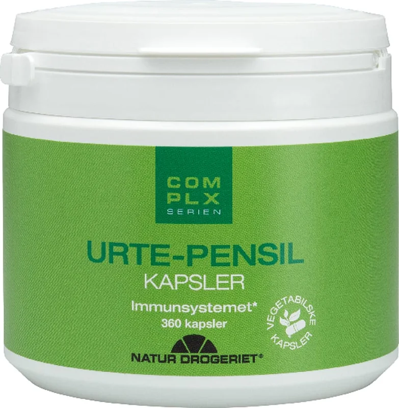 Spar 25% • Køb 2, Natur Drogeriet Urte-Pensil 360 kaps., Helse & Madvarer, Ingredienser, Urter