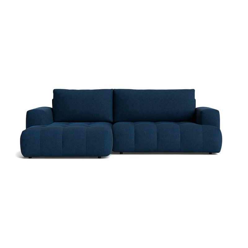 Dune chaiselong sovesofa, venstrevendt - Aragon Blå - 294x162x89 - Sofa, sovesofa, chaiselong