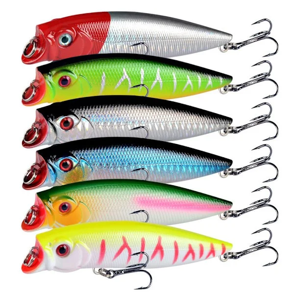 6st/ set Artificiellt fiskedrag Konstbete SET SET