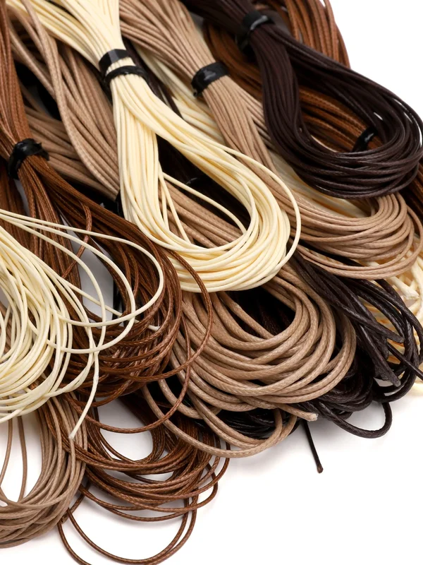 AliExpress - 10m/lot Wax Cotton Cord Wax Thread Cord String Strap Necklace Rope Bead For Jewelry Making DIY Bracelet Necklace Accessories
