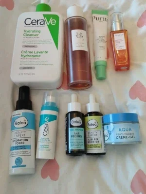Hudvårdsset med CeraVe, Beauty of Joseon, Anew Balea & Purito