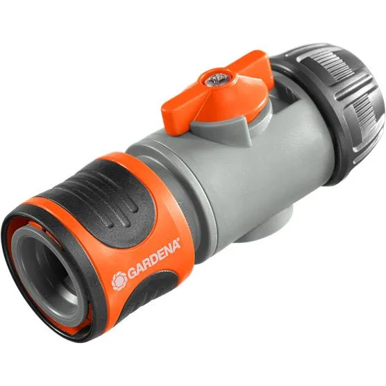 Gardena 2942 Slangkoppling med reglerventil, 13 mm, Bevattning