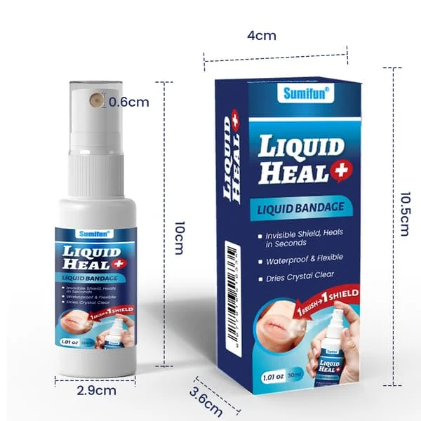 Flytande Förbandsspray: En-Spray Filmbildande Sårvårdsspray Skyddar Sår V40006