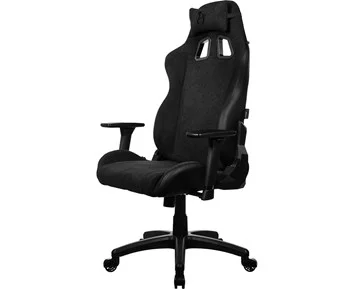 Arozzi Avanti SoftFabric - Pure Black - Stilren gamingstol i andningsbart Soft Fabric -material