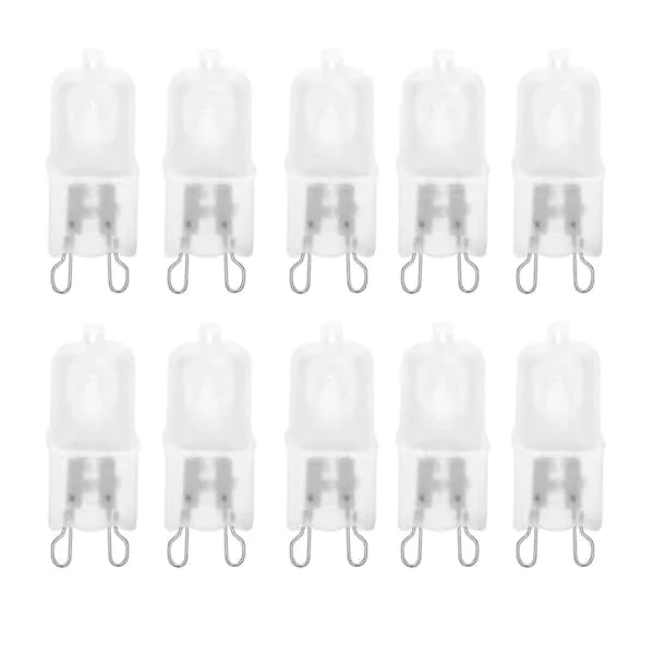 10-pack G9 LED-lampor 18W Varmvit (230V)