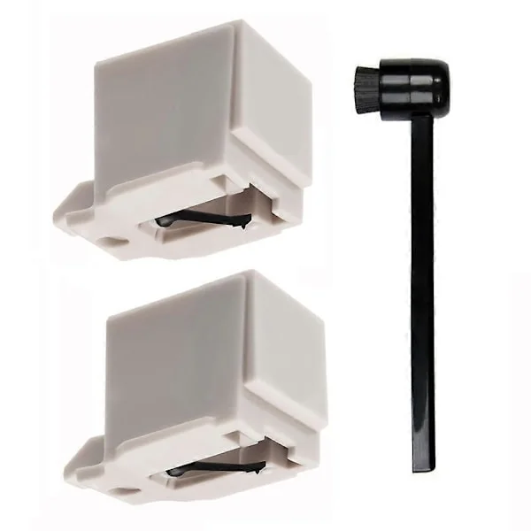 ATN3600L Diamant Platespiller Nåler Erstatning med Stylus Rengjøringsbørste, for Audio-Technica AT