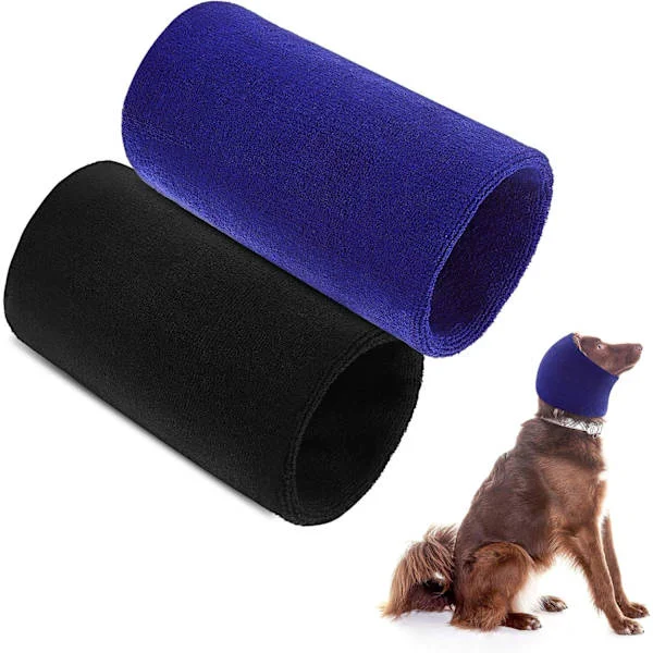 2 Pieces Dog Snood, Neck Warmer and Ear Warmer, Dog Hood with Ears