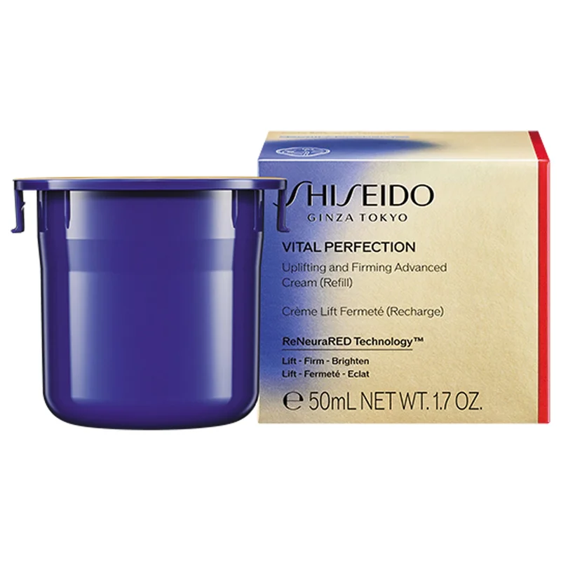 Shiseido Vital Perfection Uplifting and Firming Advanced Cream Refill 50ml - Tratt. lifting viso 24 ore