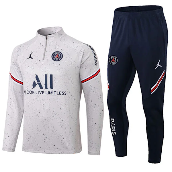 Paris Saint-Germain Liverpool Brasilien Marseille långärmad tröja vuxen barnkläder halv dragkedja träningsdräkt