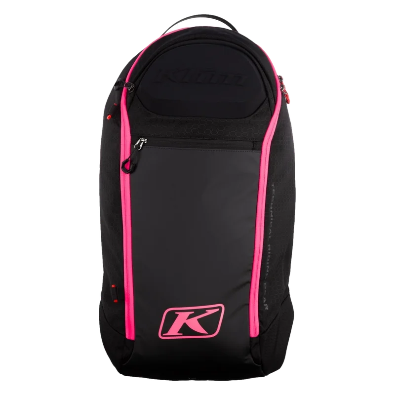 Rucksack Klim Krew 16 Snow Schwarz/Knockout Pink