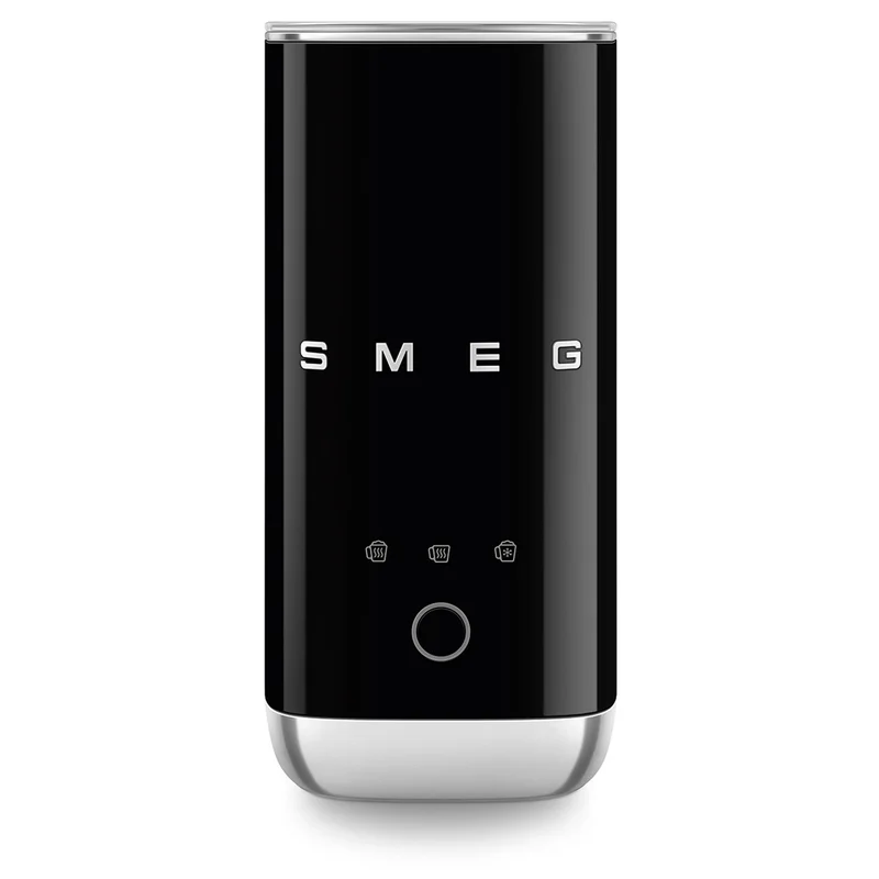 Smeg Mini-mjölkskummare, svart | Kaffe > Mjölkskummare | Bagaren och Kocken