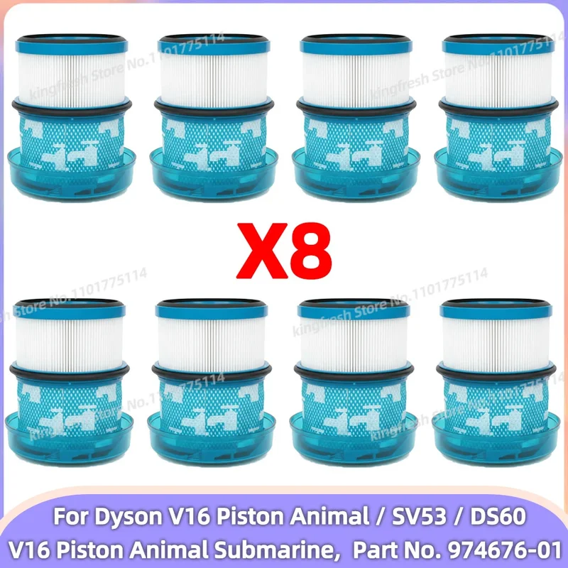 AliExpress - Compatible avec Dyson V16 Piston Animal / Dyson V16 Piston Animal Submarine SV53 / DS60 974676-01 Pièces d’aspirateur Filtre HEPA 