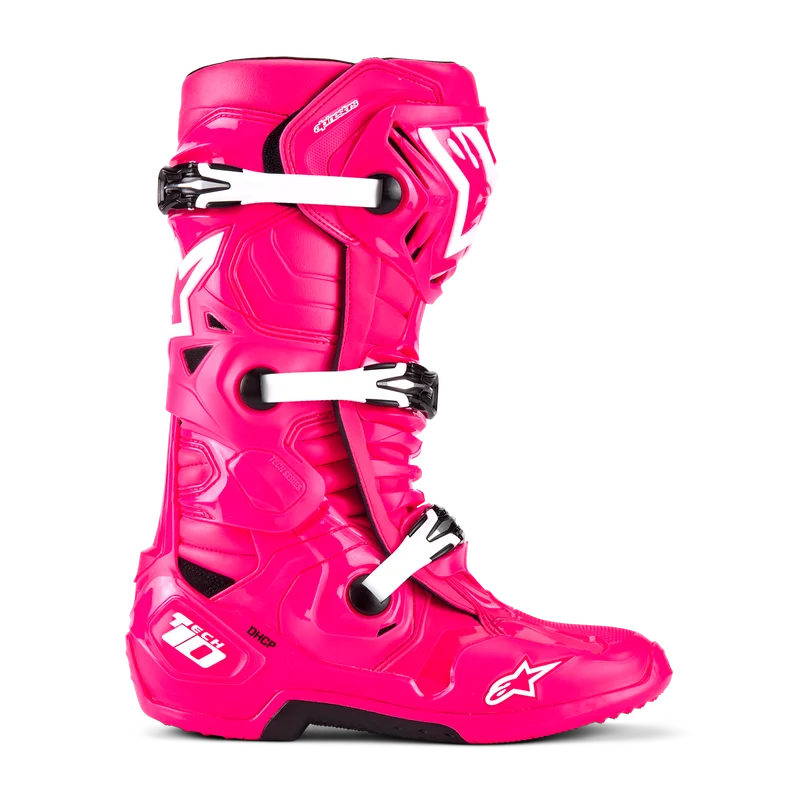 Cizme Motocross Alpinestars Tech 10 MX roz Diva/alb 47