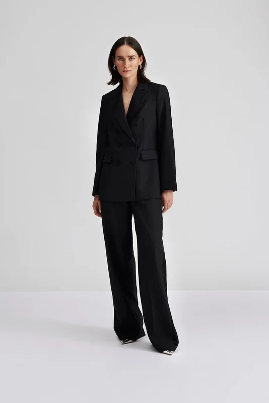 Malina - Malina tuxedo pants - XXS - Black