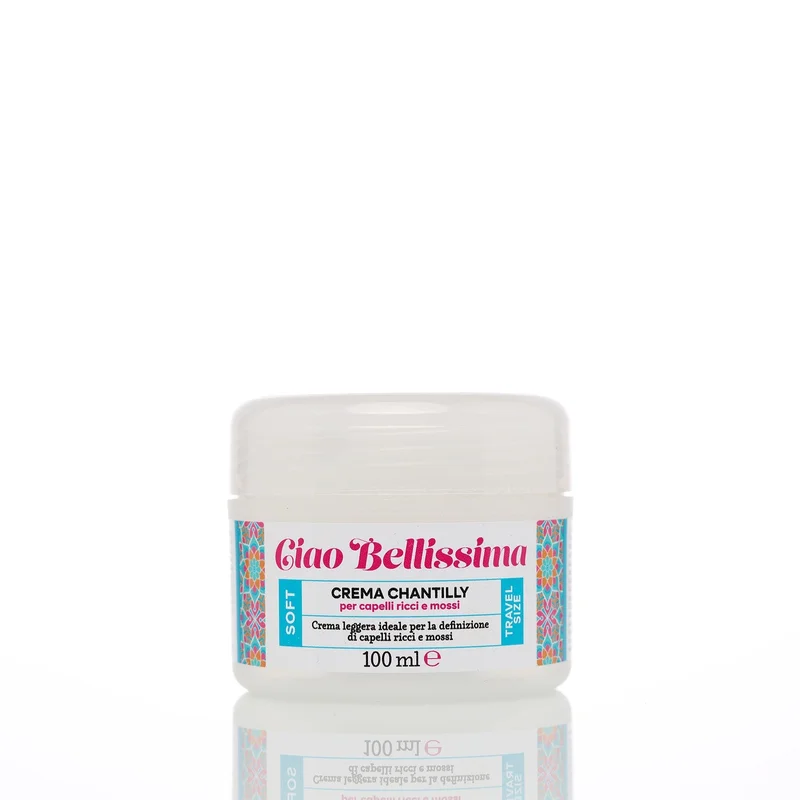 AFRORICCI Ciao Bellissima Crema Definizione Chantilly SOFT Per Capelli Ricci e Mossi 100ml - Crema Capelli Styling & Finish
