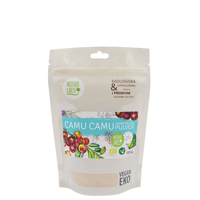 Mother Earth Camu Camu Pulver Raw Økologisk 125 g